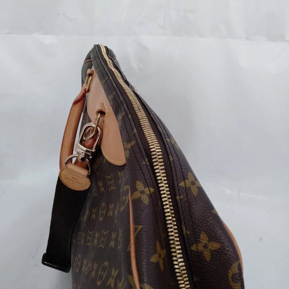 Authentic Louis Vuitton Alize1 Poches Brown Monogram Tote Bag mn778-120325 - Picture 5 of 16